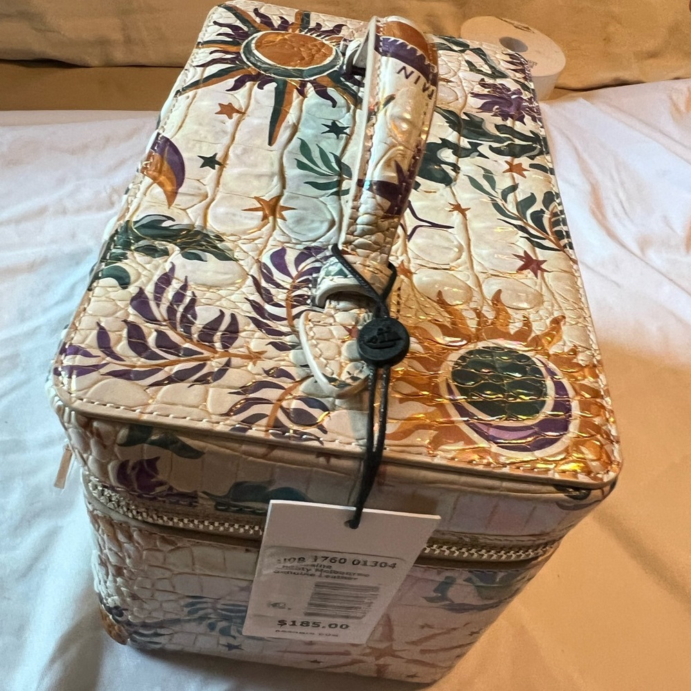 Brahmin Multicolor Floral Travel Case